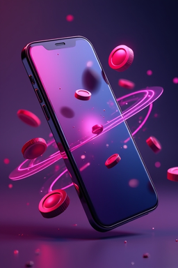 Chicken Rush mobile app on smartphone